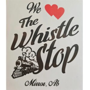 We Love the Whistle Stop Cafe Sticker